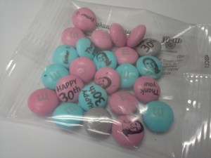 M&M's Party Favors
