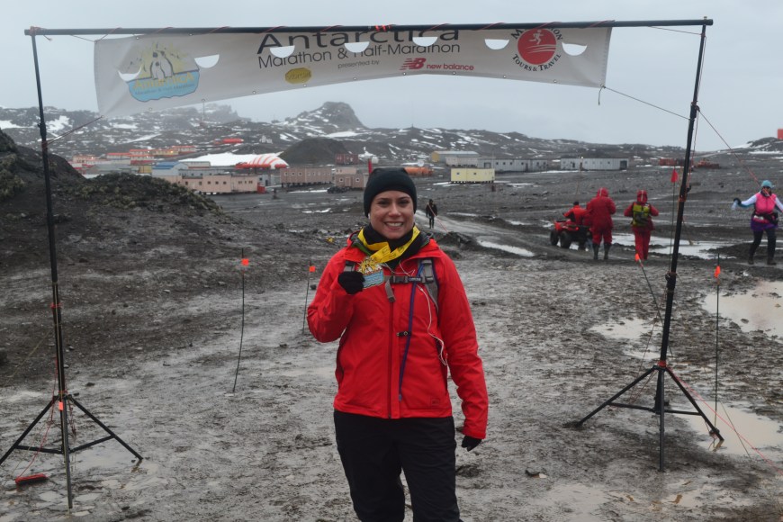 Antarctica Marathon? Check :)
